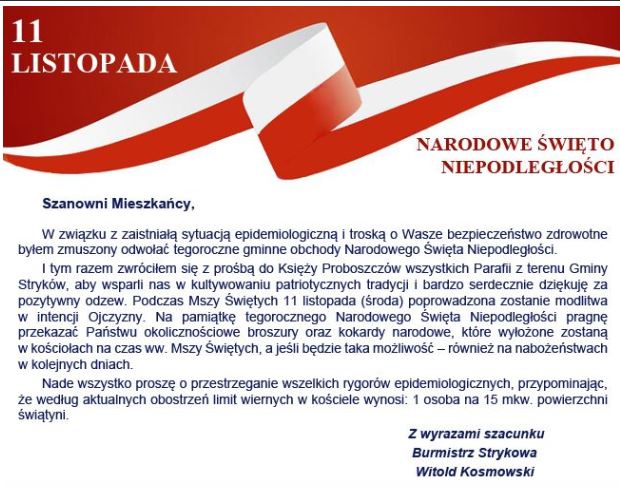 Obchody Narodowego Święta Niepodległości