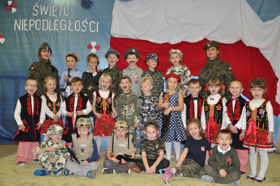 Narodowe Święto Niepodległości w Przedszkolu Samorządowym