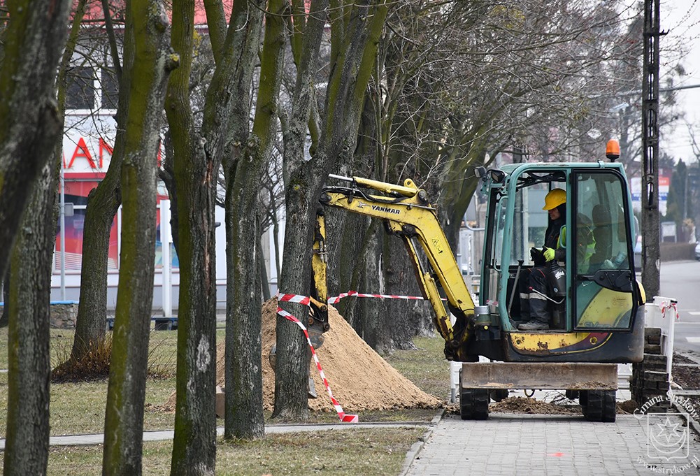 Uwaga! Utrudnienia na chodniku przy ul. Kościuszki