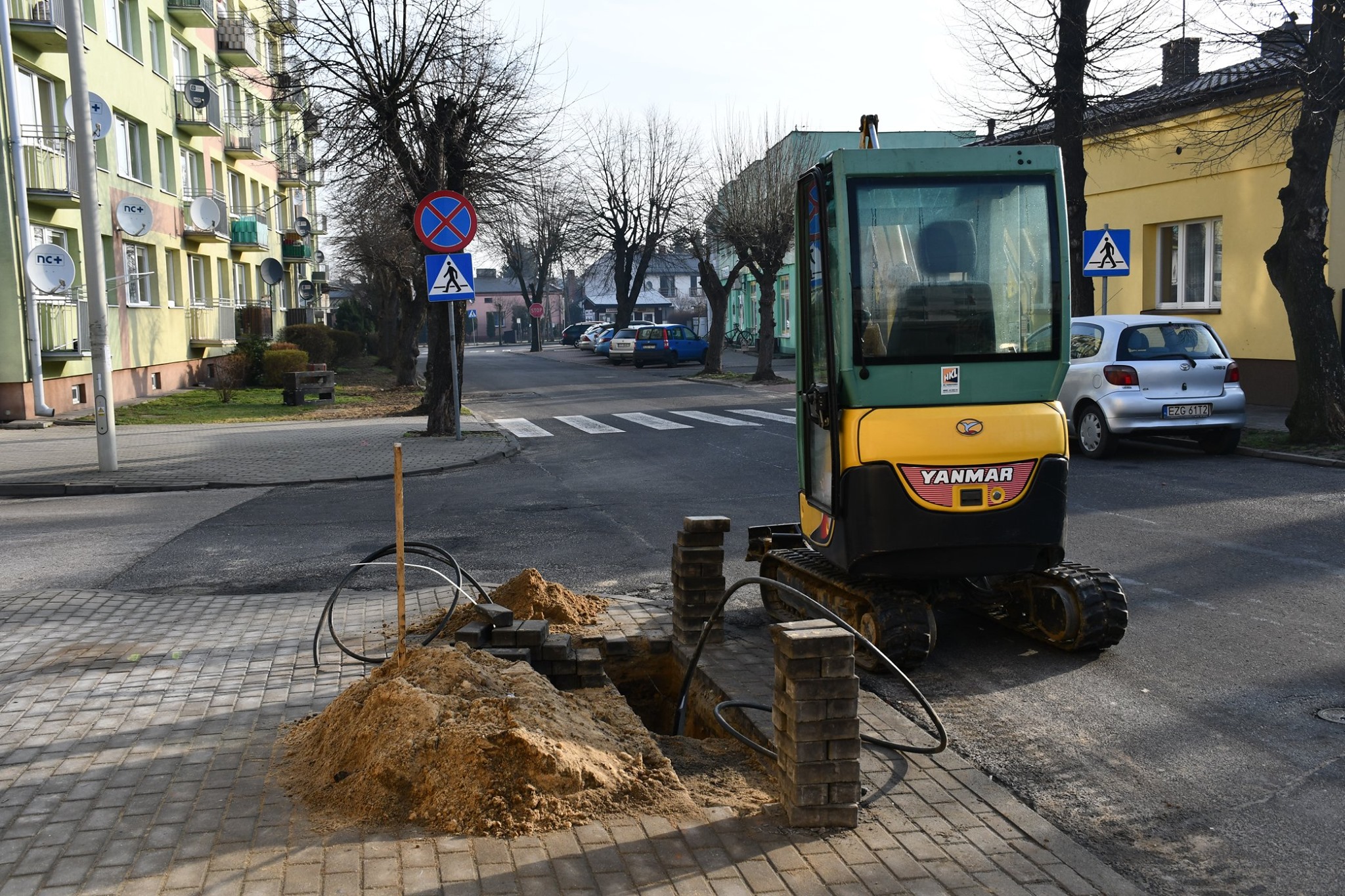 Budowa oświetlenia ulicznego