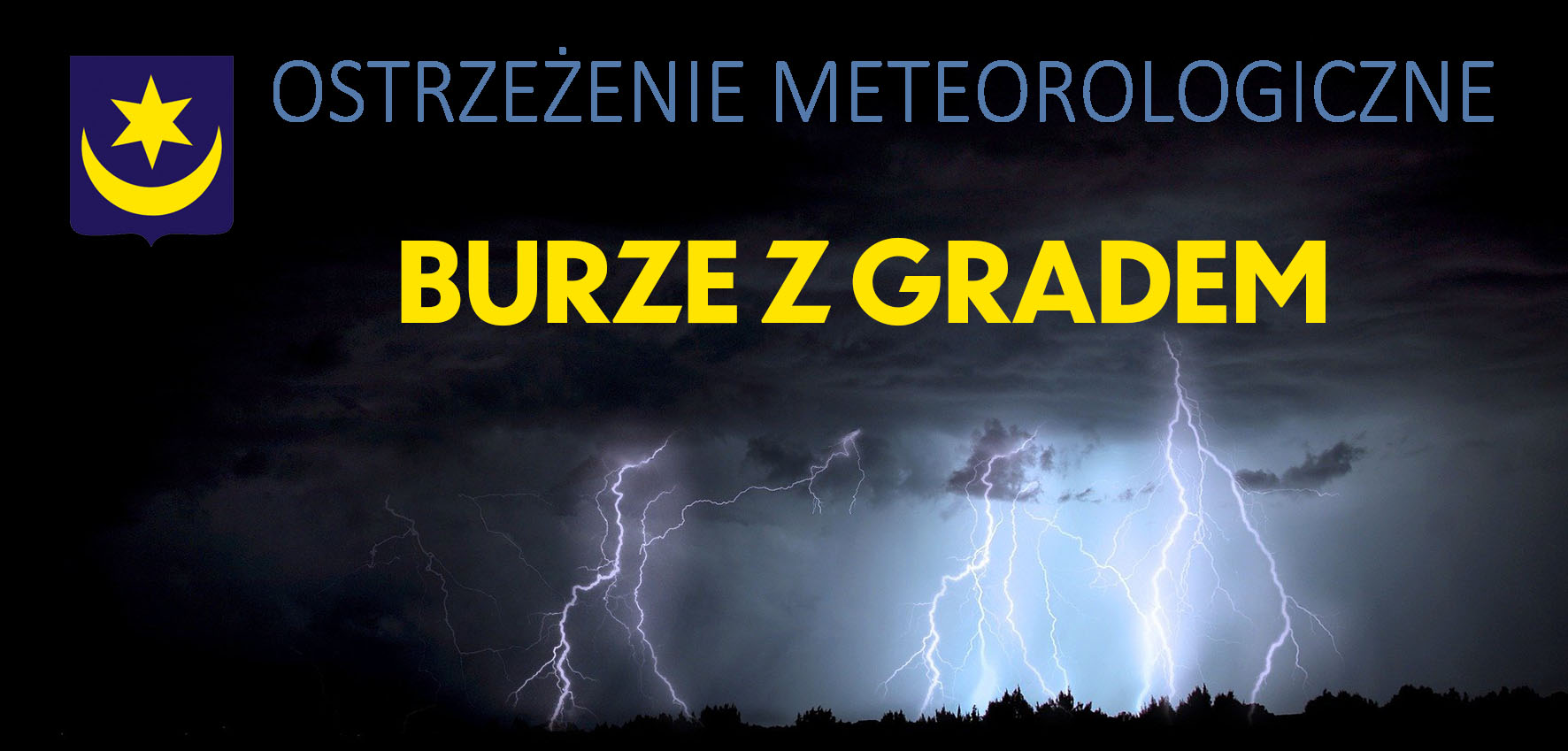 Zmiana ostrzeżenia meteorologicznego na 2 stopień zagrożenia