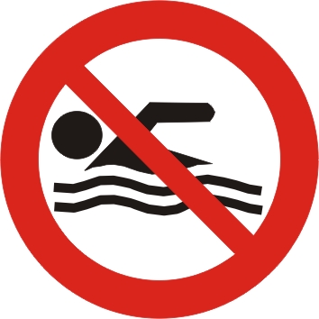 Zakaz kąpieli w zalewie strykowskim