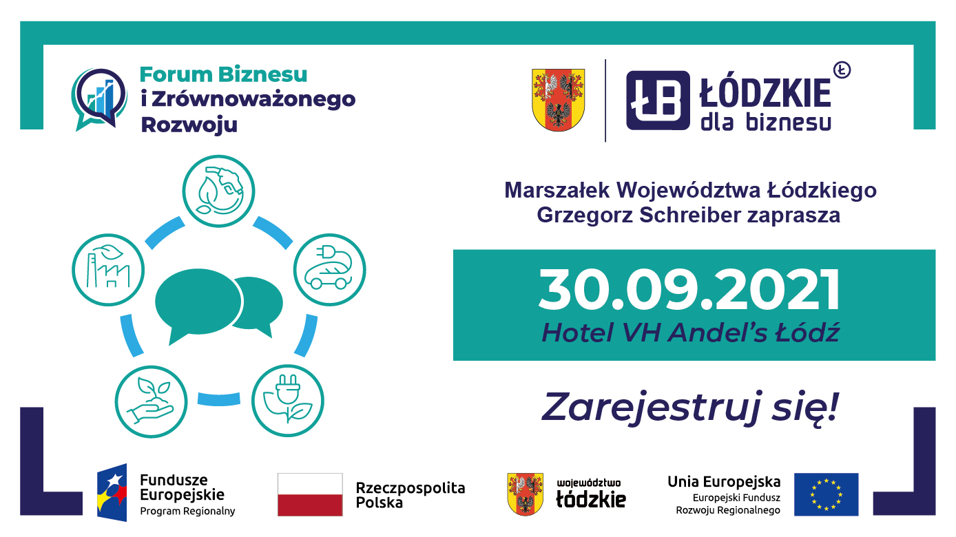 II Forum Biznesu i Zrównoważonego Rozwoju – Łódzkie 2021