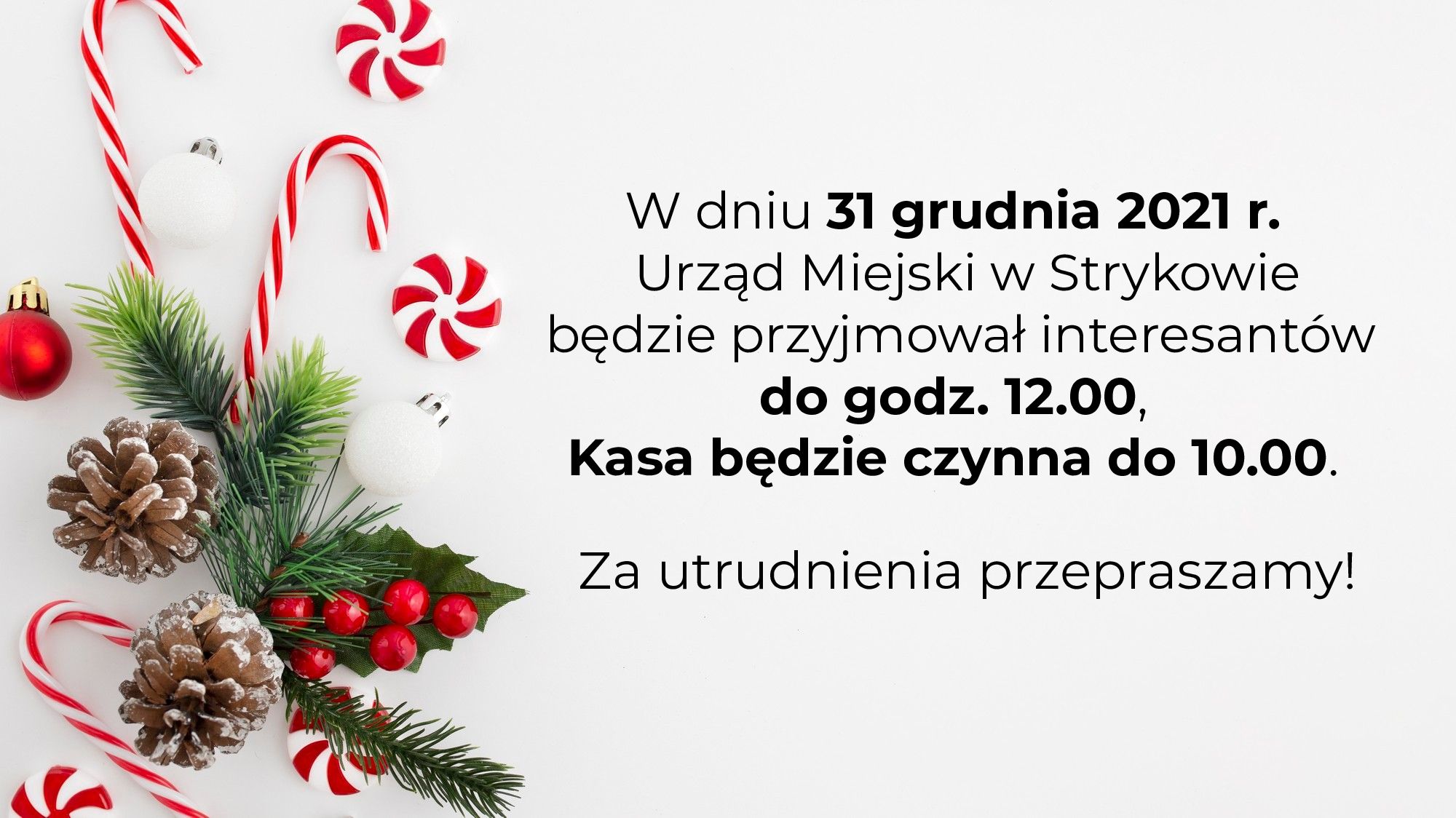 Informacja Urzędu Miejskiego