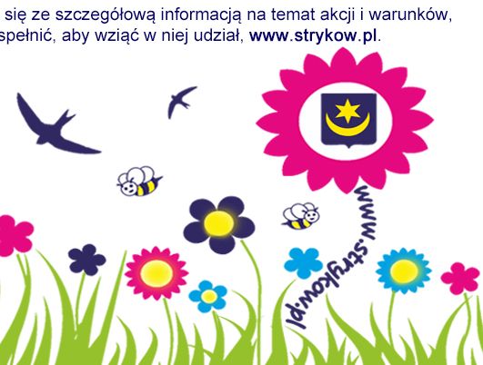 Ogłaszamy trzecią edycję akcji ekologicznej "Gmina Stryków wśród kwietnych trawników"