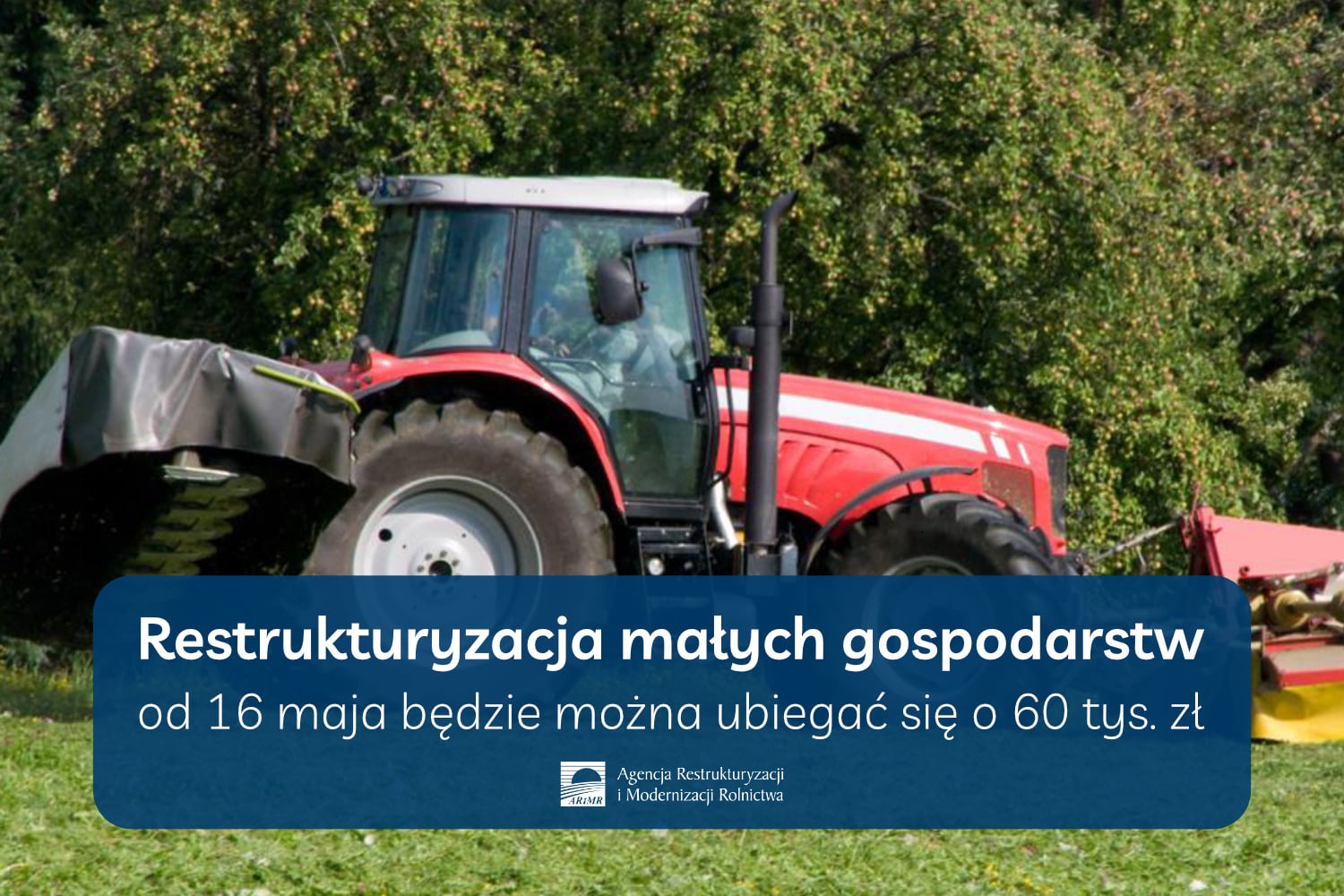 60 tys. zł na restrukturyzację małego gospodarstwa – ruszył nabór wniosków