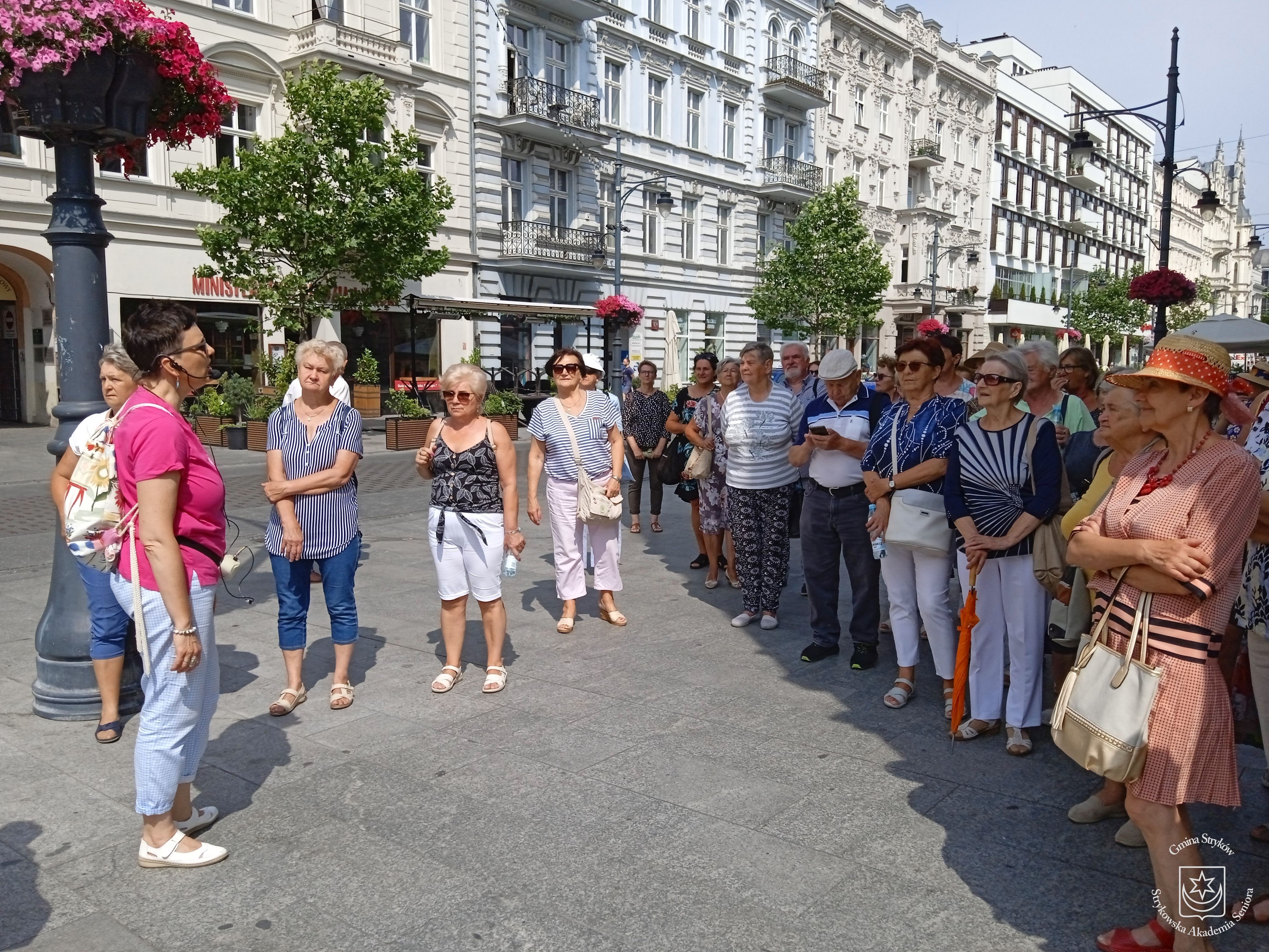 Seniorzy z SAS na wycieczce w Łodzi