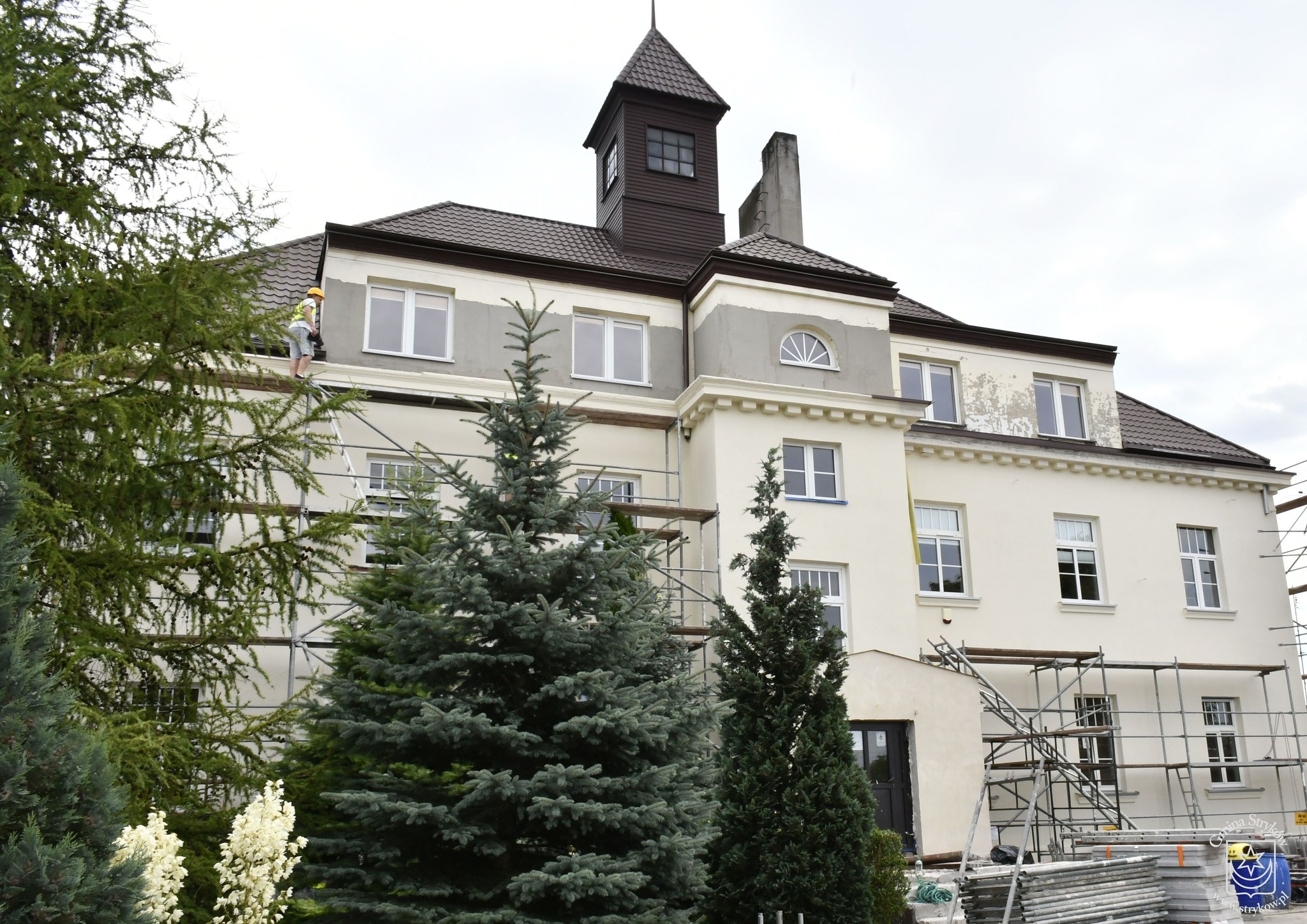Trwa modernizacja SP 1 w Strykowie
