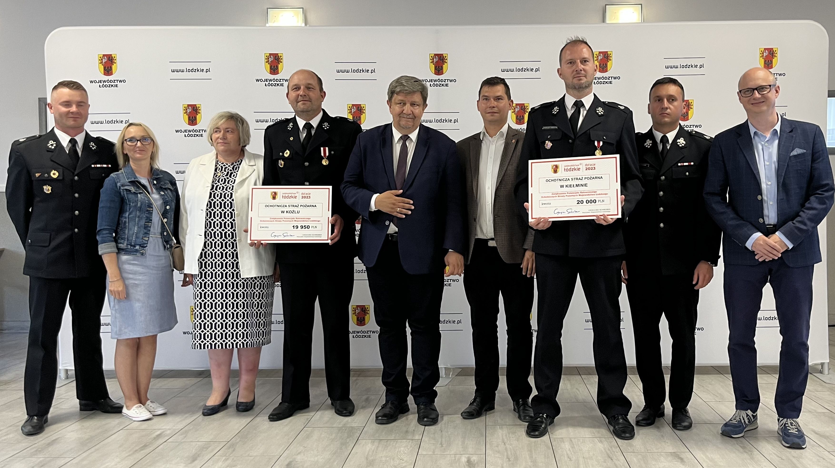 Dotacje dla OSP Kiełmina i OSP Koźle