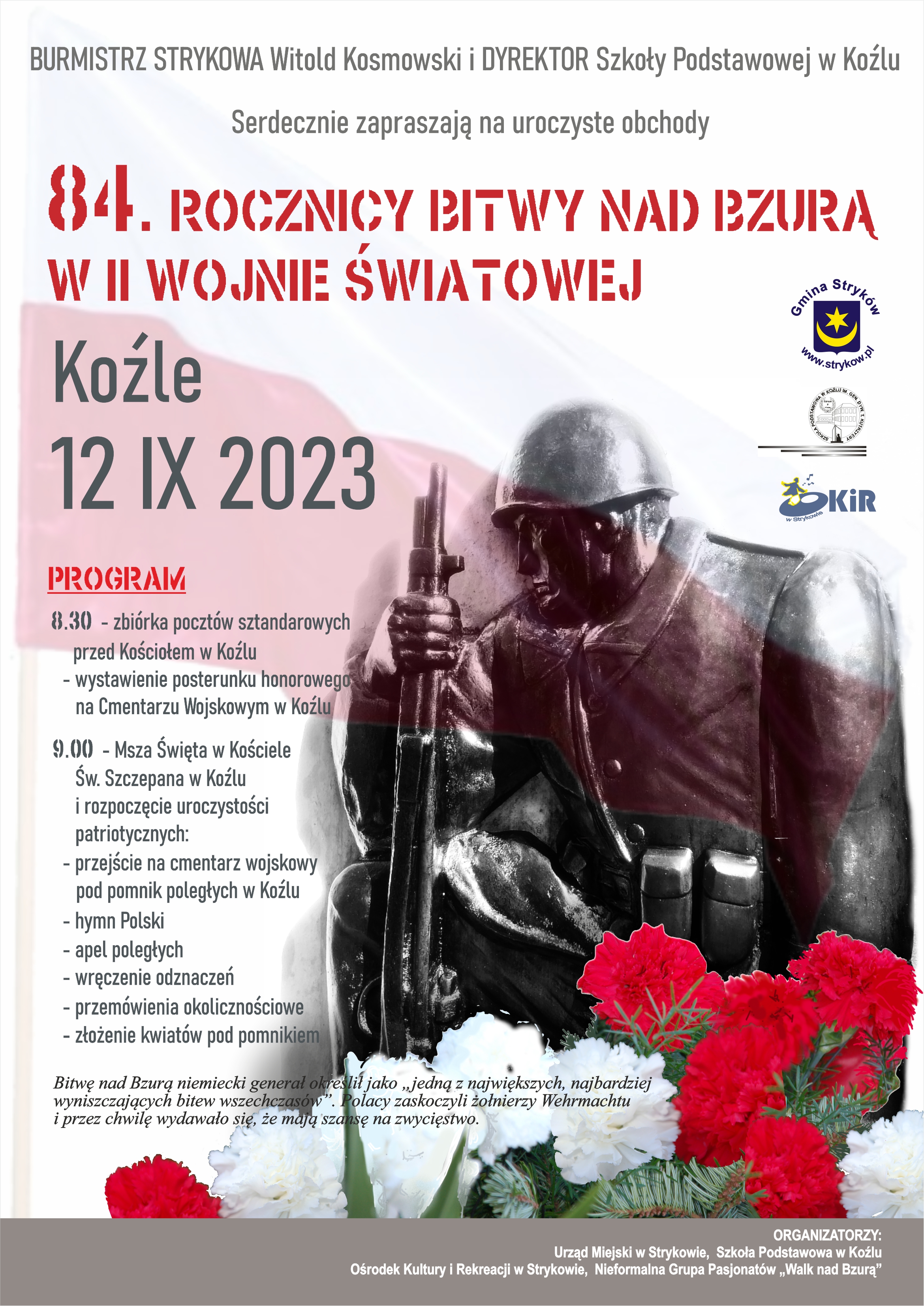 Uroczyste obchody 84. rocznicy Bitwy nad Bzurą