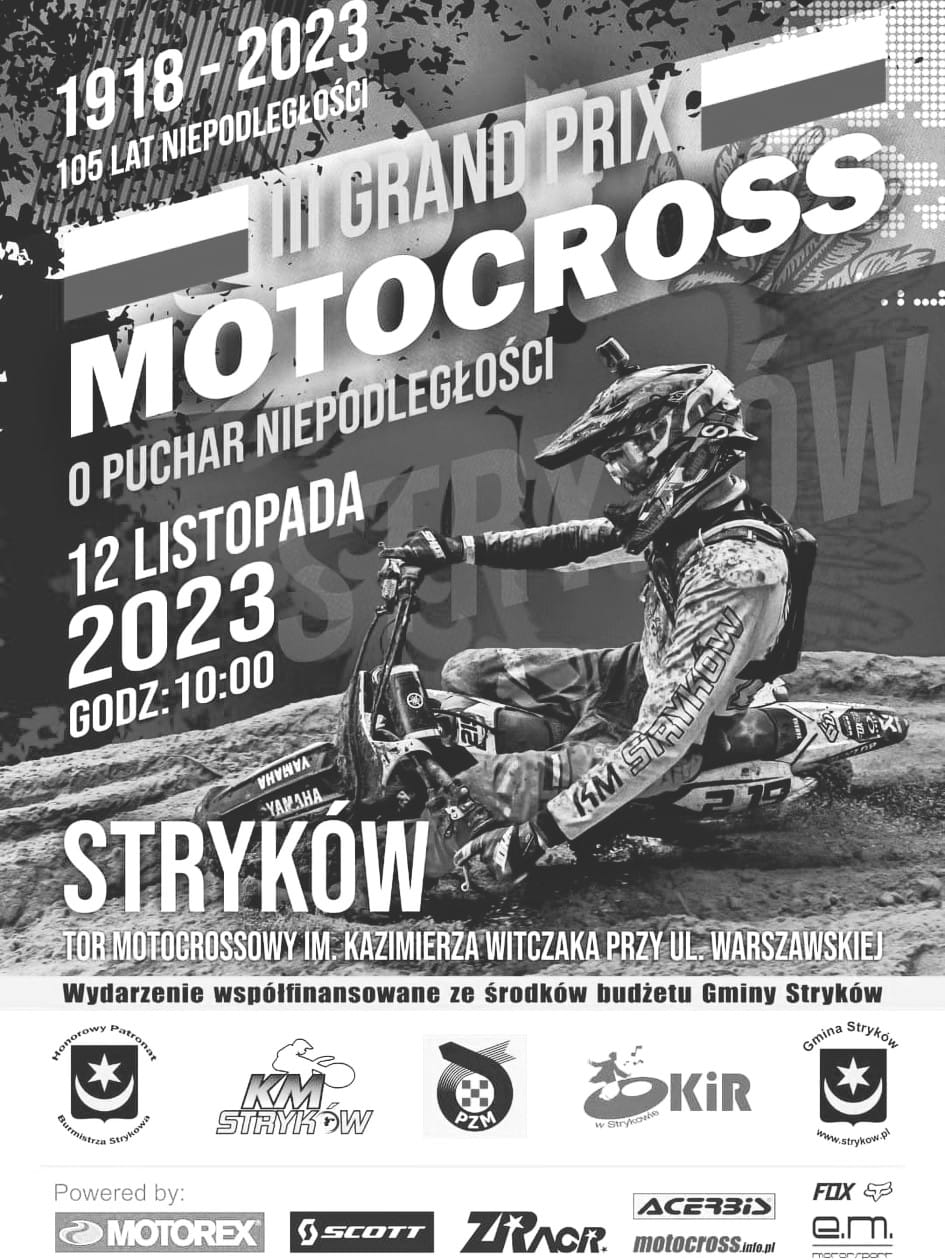 III Grand Prix Motocross o Puchar Niepodległości odwołane