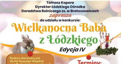 Konkurs "Wielkanocna Baba z Łódzkiego"