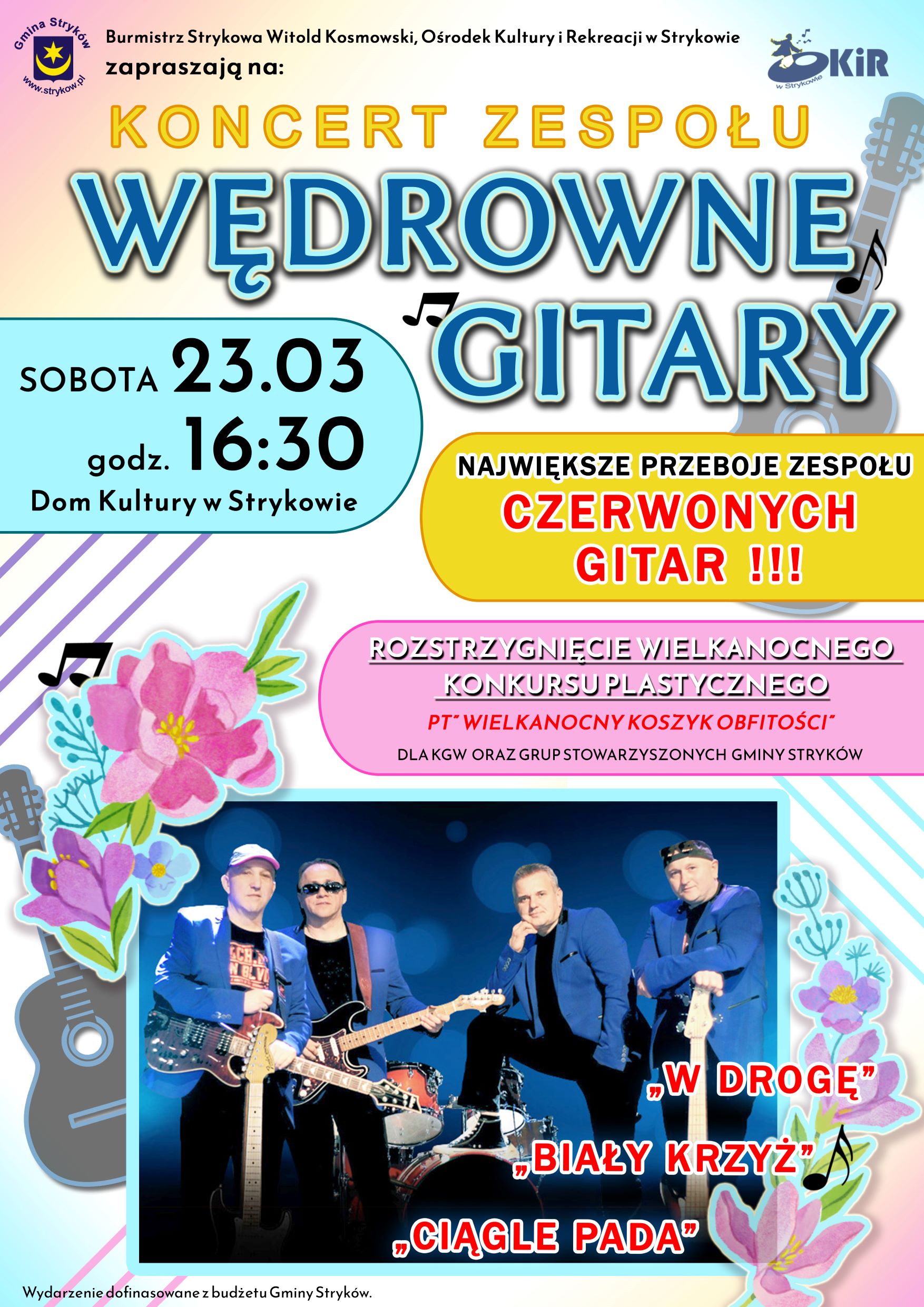 Koncert zespołu Wędrowne Gitary