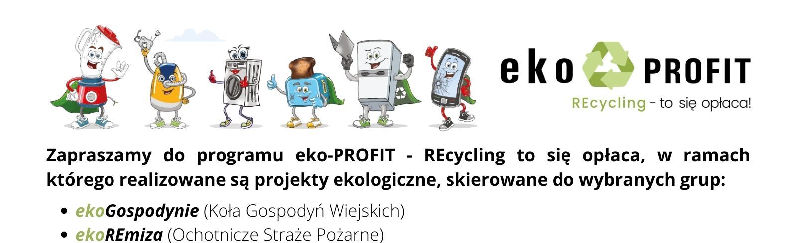 Program eko-Profit – Recycling to się opłaca!
