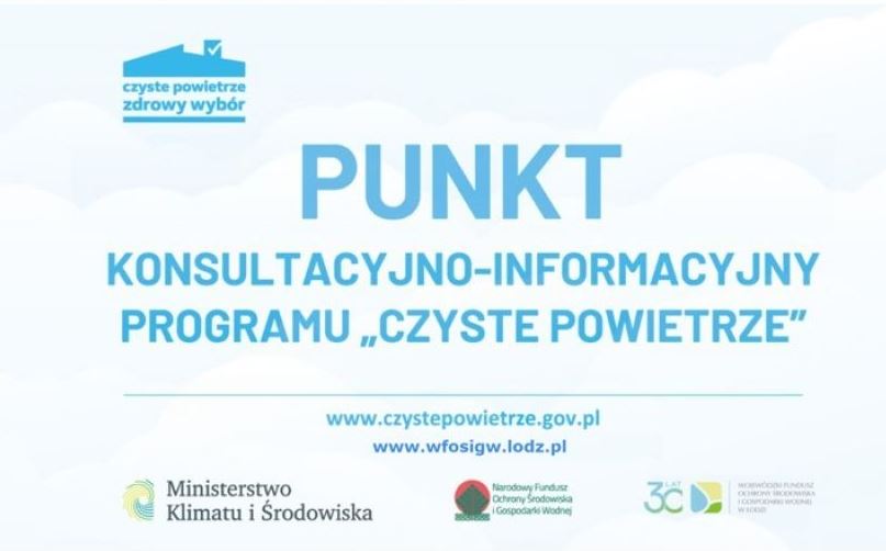 Punkt Konsultacyjny Programu ”Czyste Powietrze” - informacja