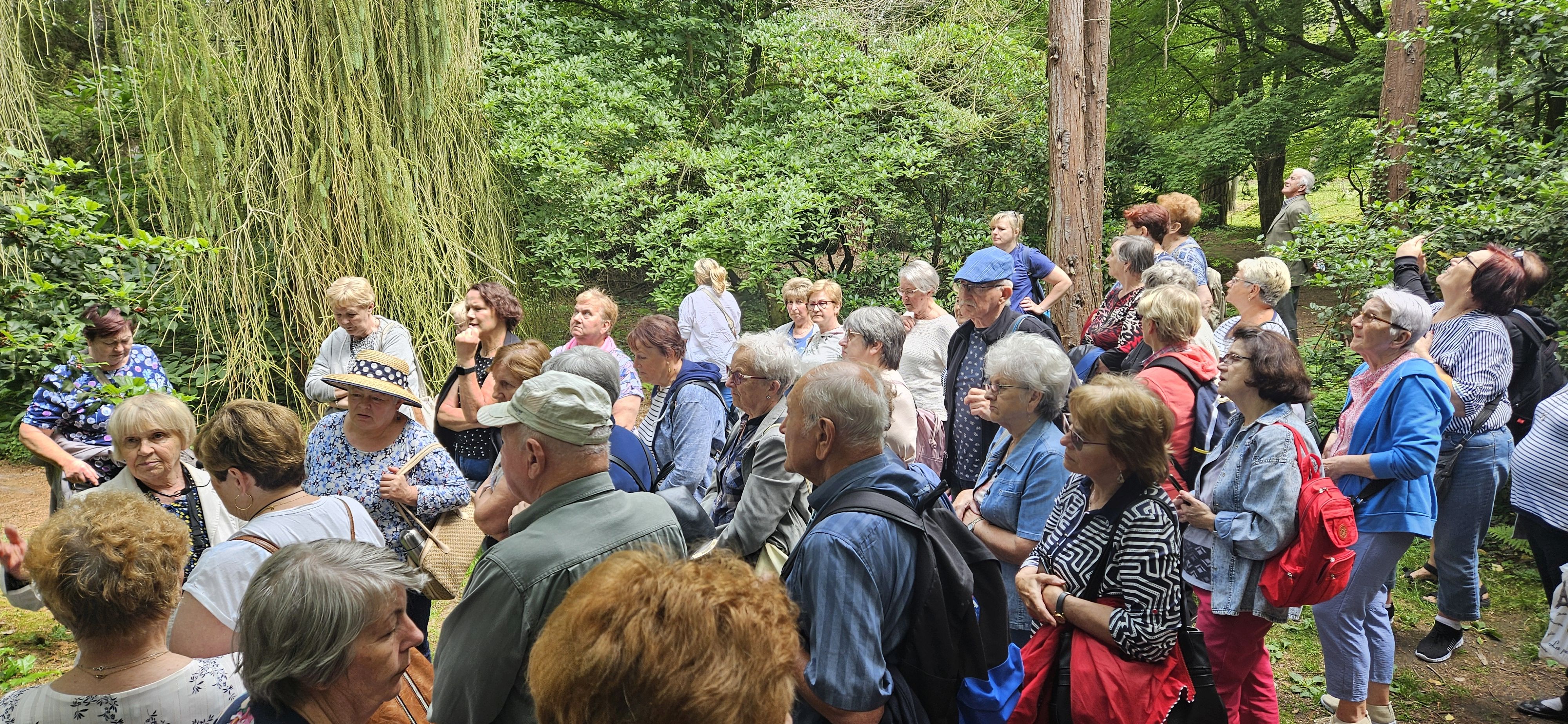 Seniorzy SAS byli w Arboretum