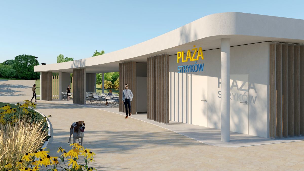 Modernizacji terenu wokół zalewu w Strykowie