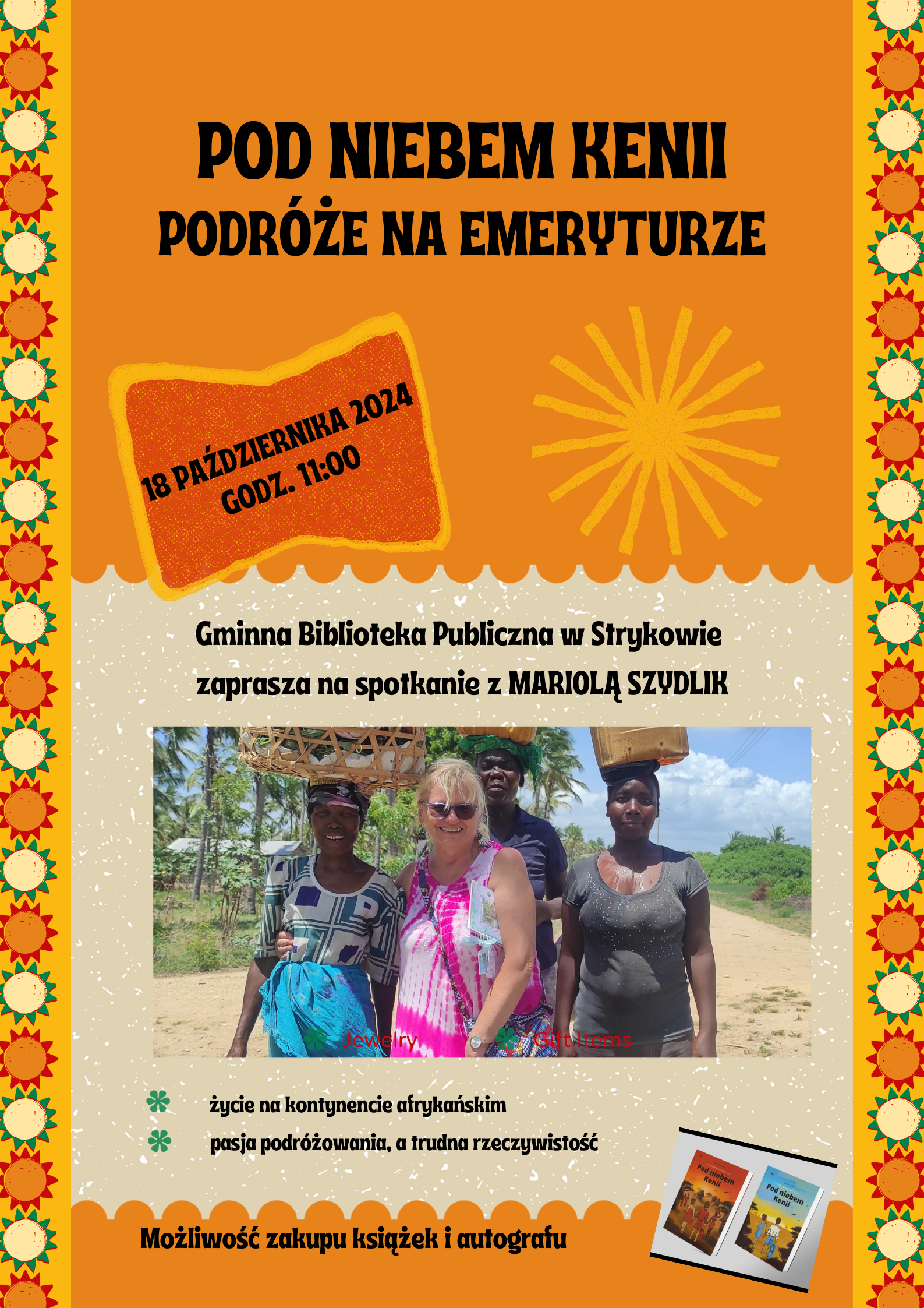 Pod niebem Kenii- podróże na emeryturze
