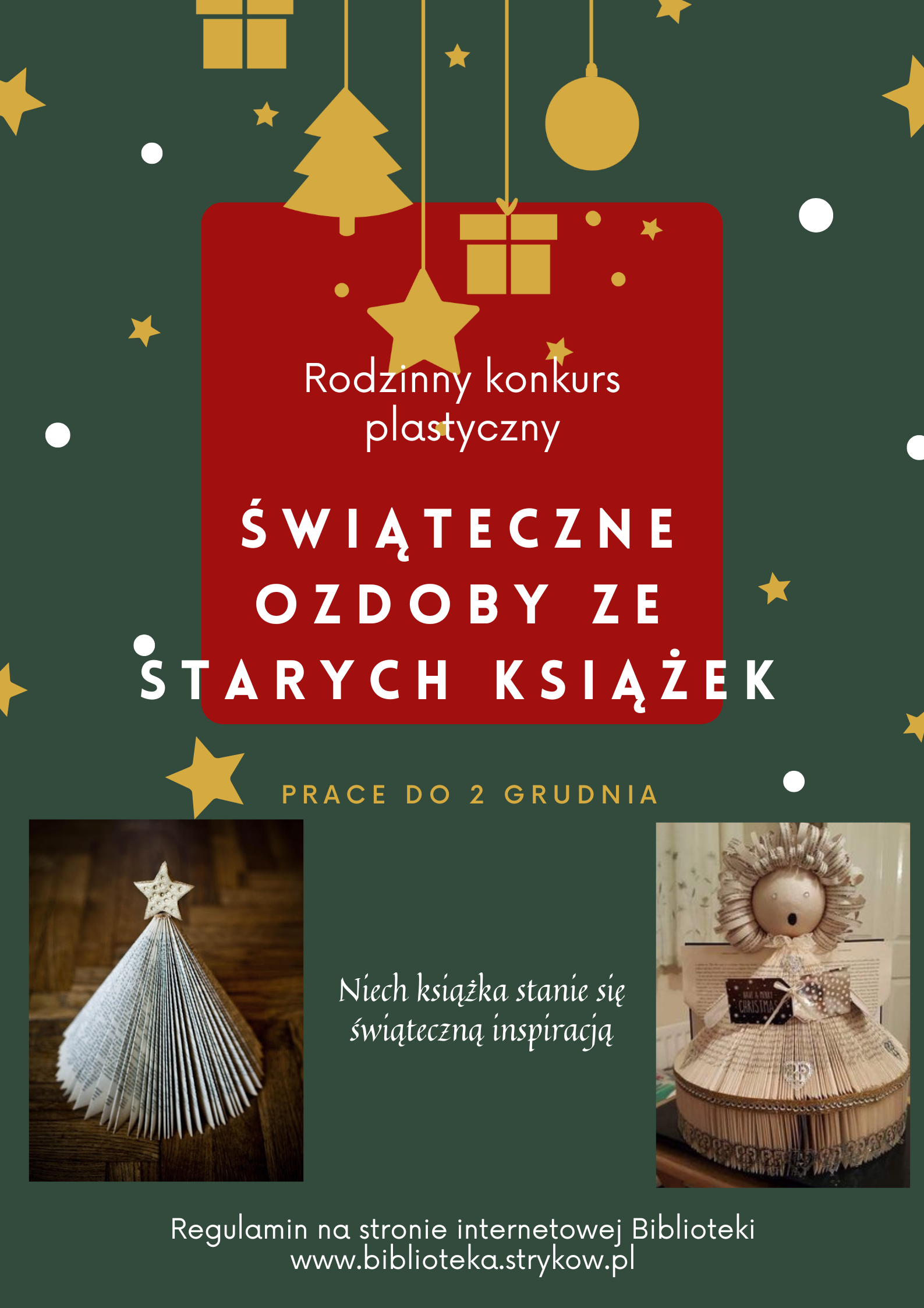 Twórczy grudzień w strykowskiej bibliotece