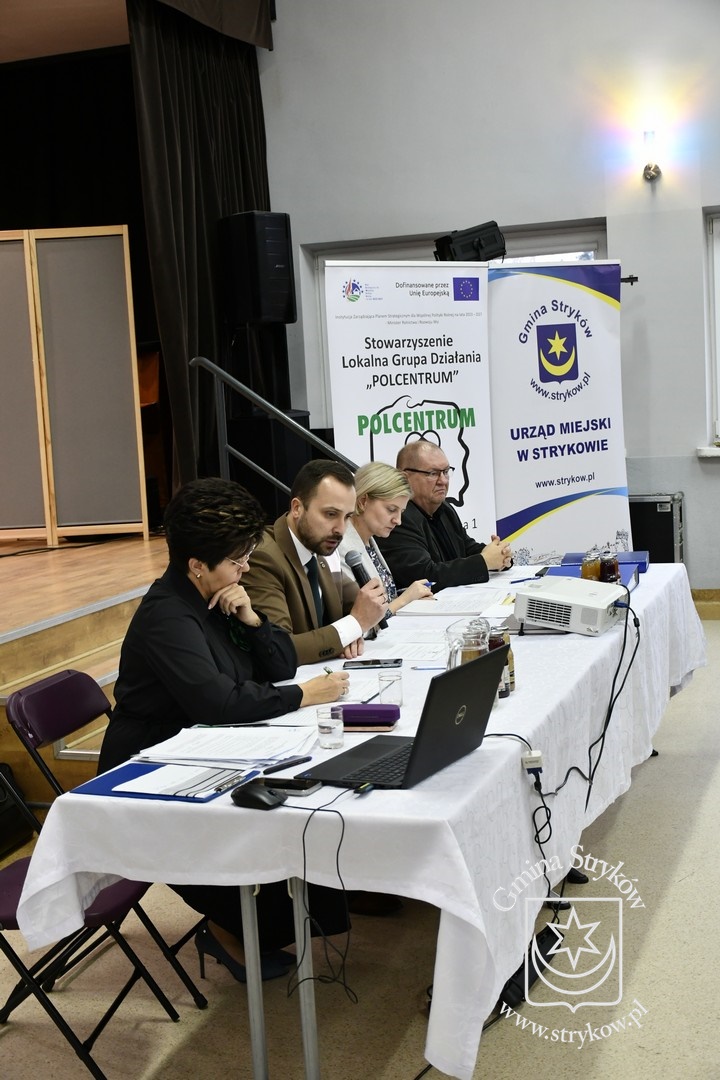 Walne Zebranie LGD „Polcentrum” w Gminie Stryków